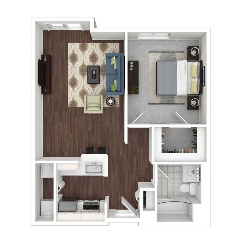 Floor Plan - 1A-R