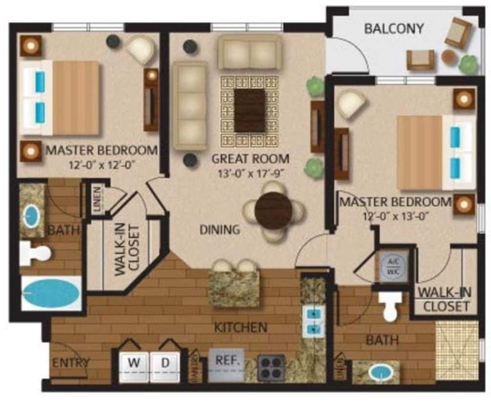 Floor Plan - Palmetto