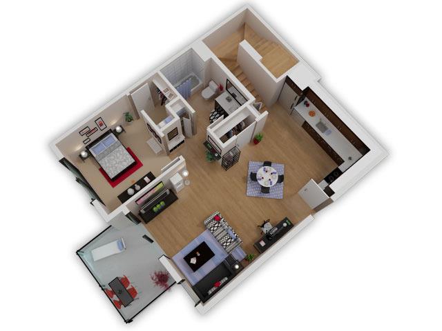 Floor Plan - A5 + Garage