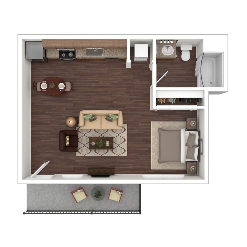 Floor Plan - Studio