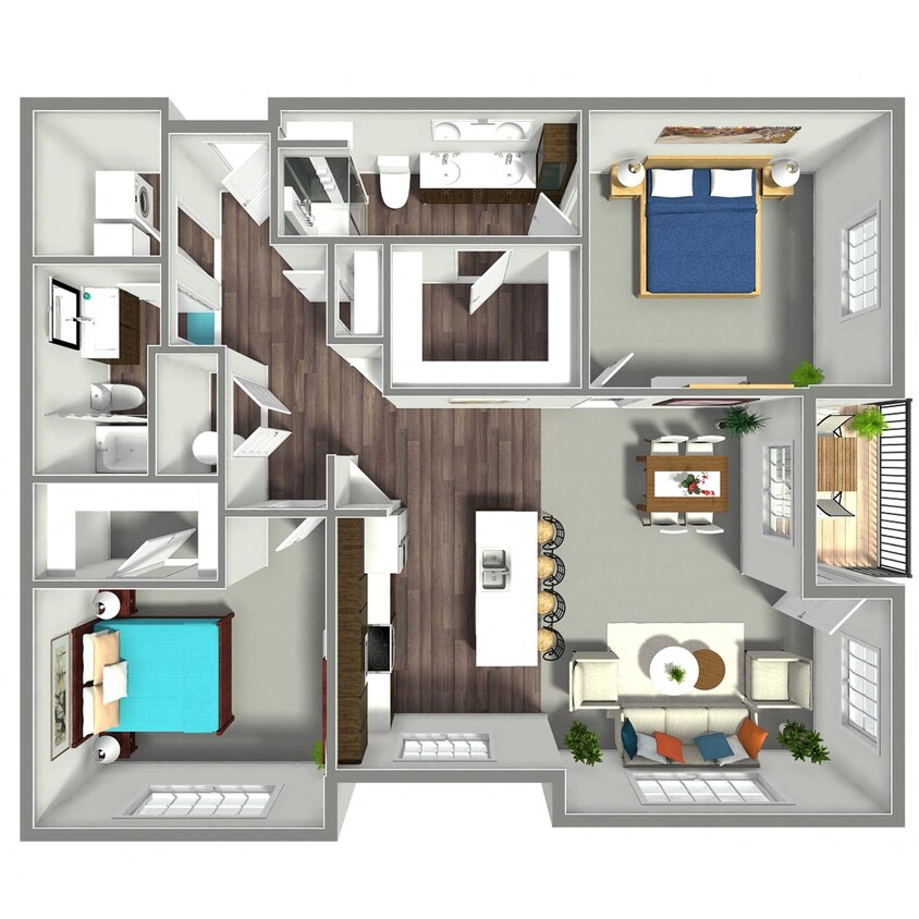 Floor Plan - Merlot