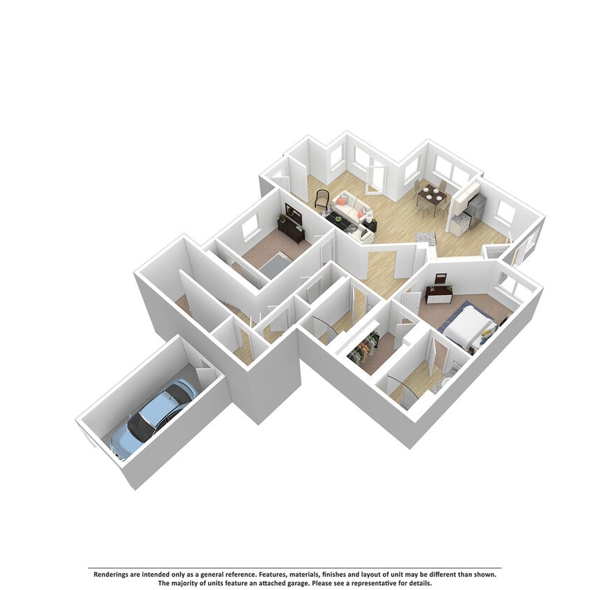 Floor Plan - B6 - Renovated