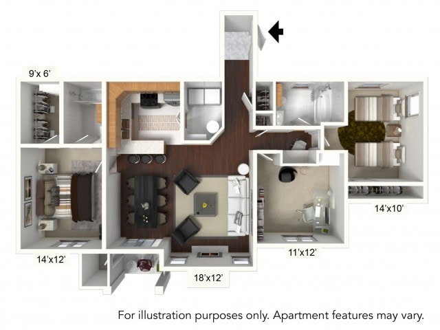 Floor Plan - D1 Plan