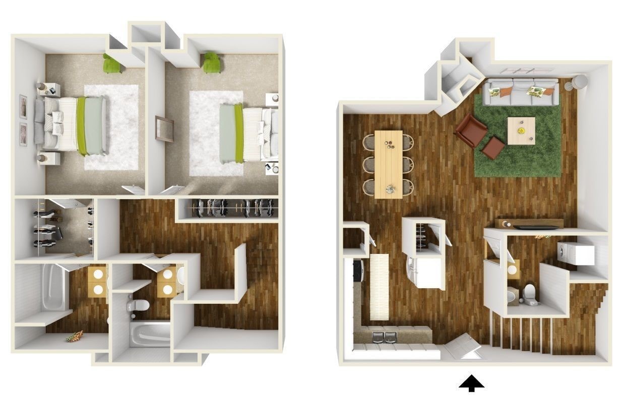Floor Plan - 2x25 SDG Reno