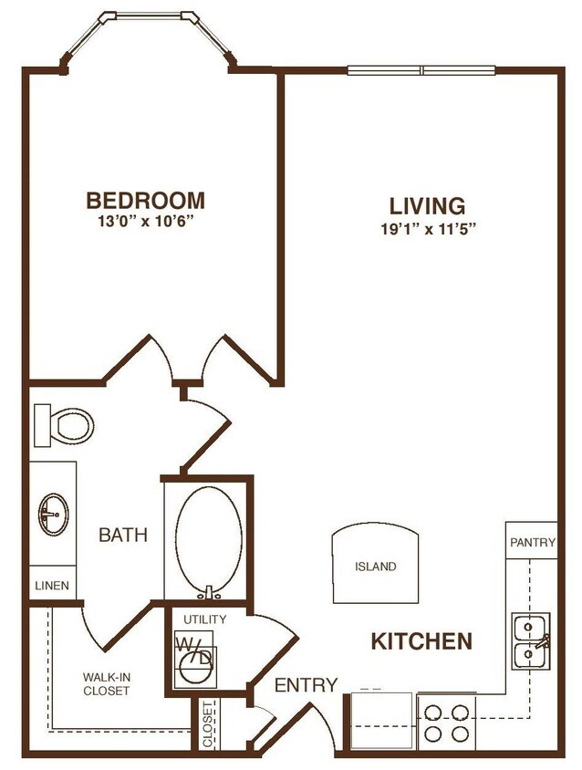 Floor Plan - The Bradbury
