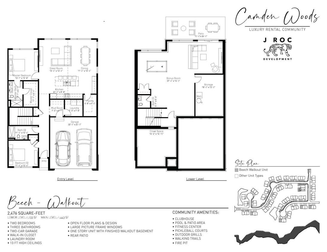 Floor Plan - Beech Walkout