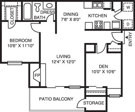Floor Plan - 2A