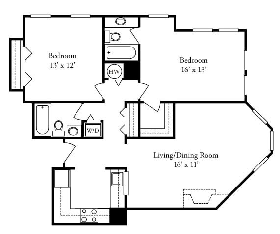 2G 17 - 2 Bedroom 2G 17