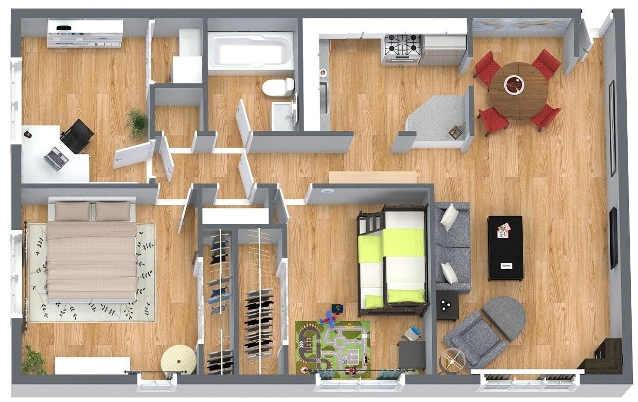 Floor Plan - Three Bedroom