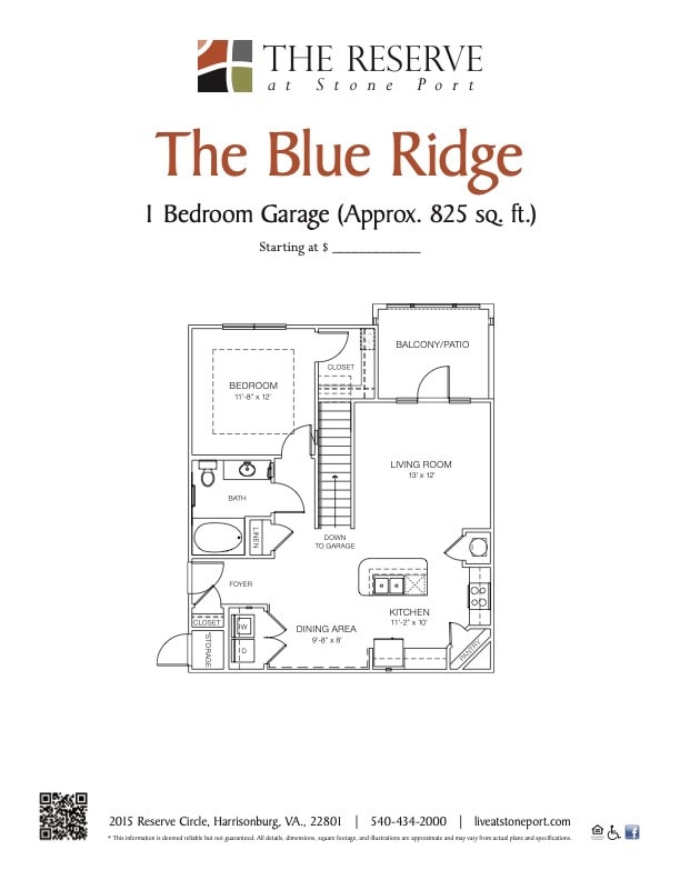 Floor Plan - Blue Ridge