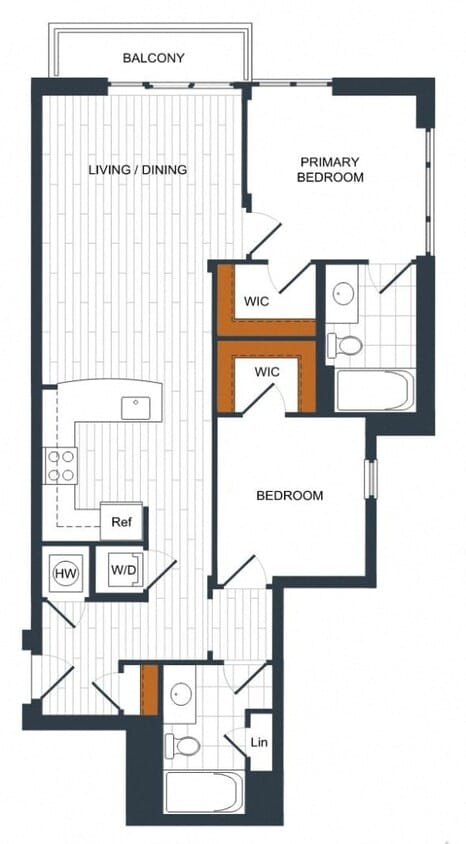Floor Plan - 2H