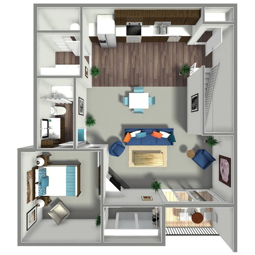 Floor Plan - Lodi Townhome