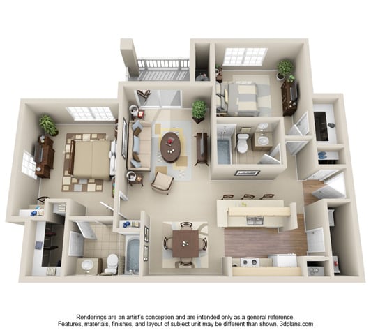 Floor Plan - The Vail