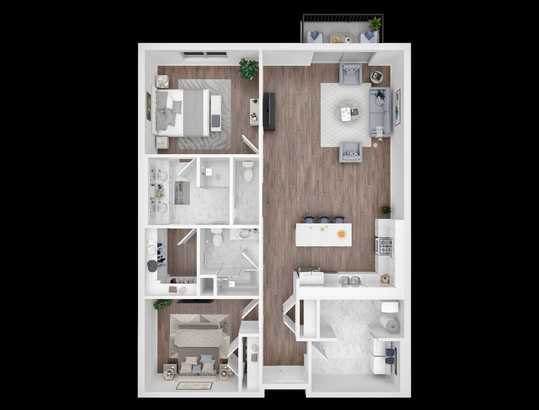 Floor Plan - The Monroe