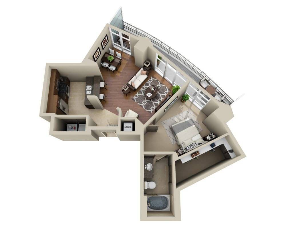 Floor Plan - Floorplan D