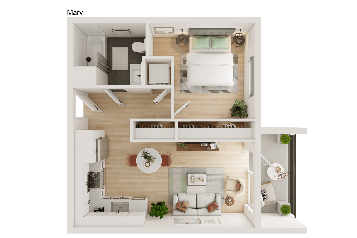 Floor Plan - Mary