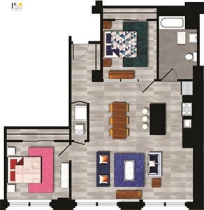 Floor Plan - Two Bedroom