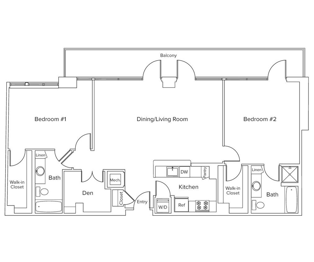 Floor Plan - B1D