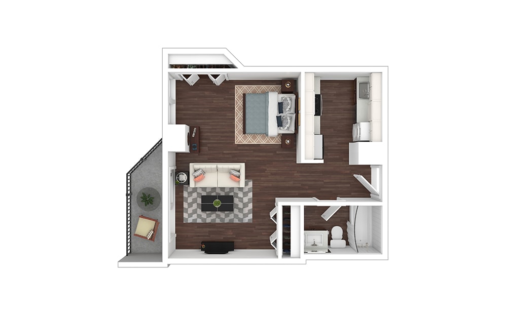 Floor Plan - S2 - Renovated