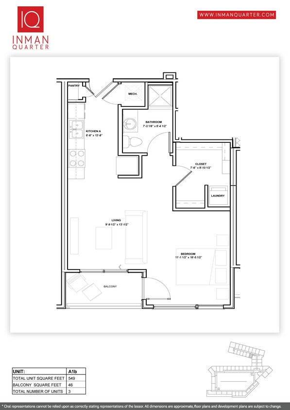 Floor Plan - A1B
