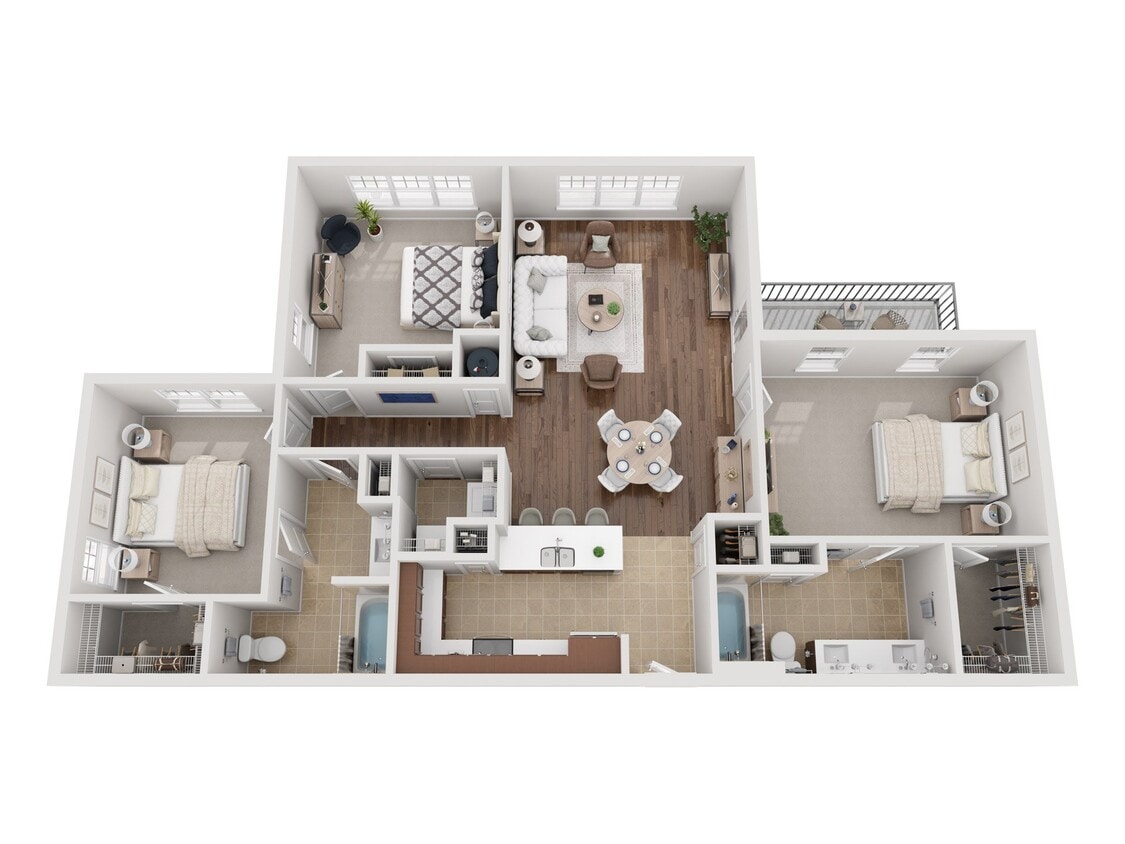 Floor Plan - C1 Renovated
