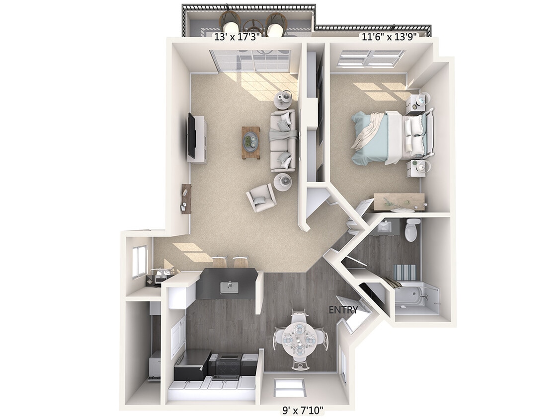 Floor Plan - A3-3D