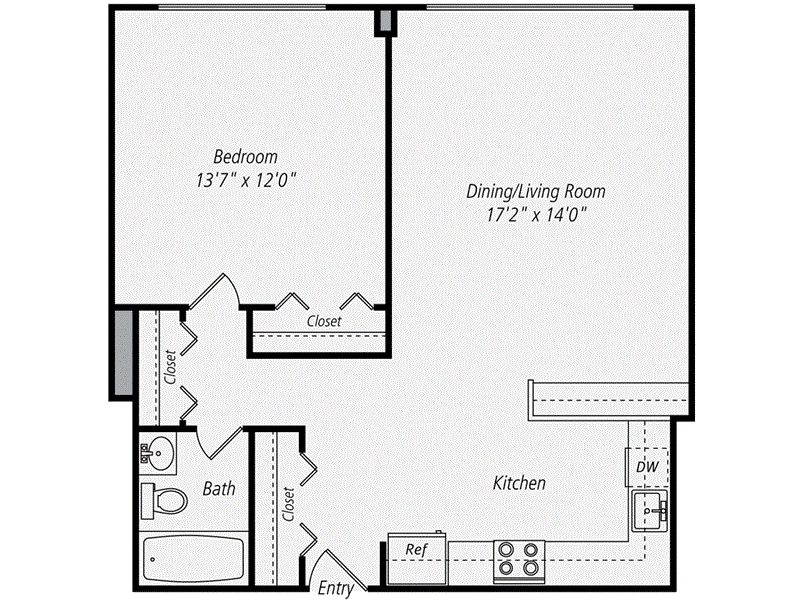 1BR/1BA - L1
