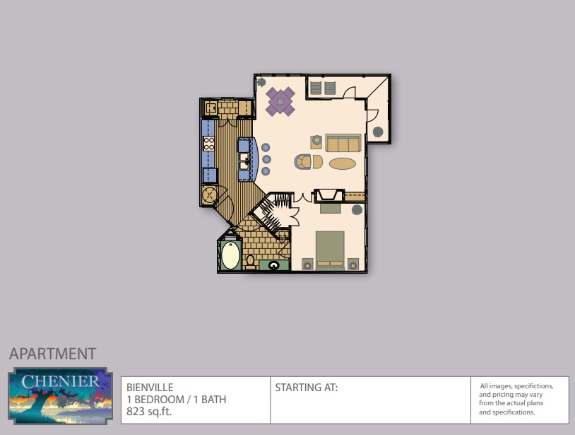 Floor Plan - Bienville