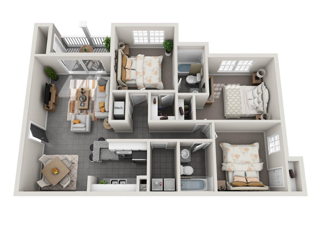 Floor Plan - The Violet
