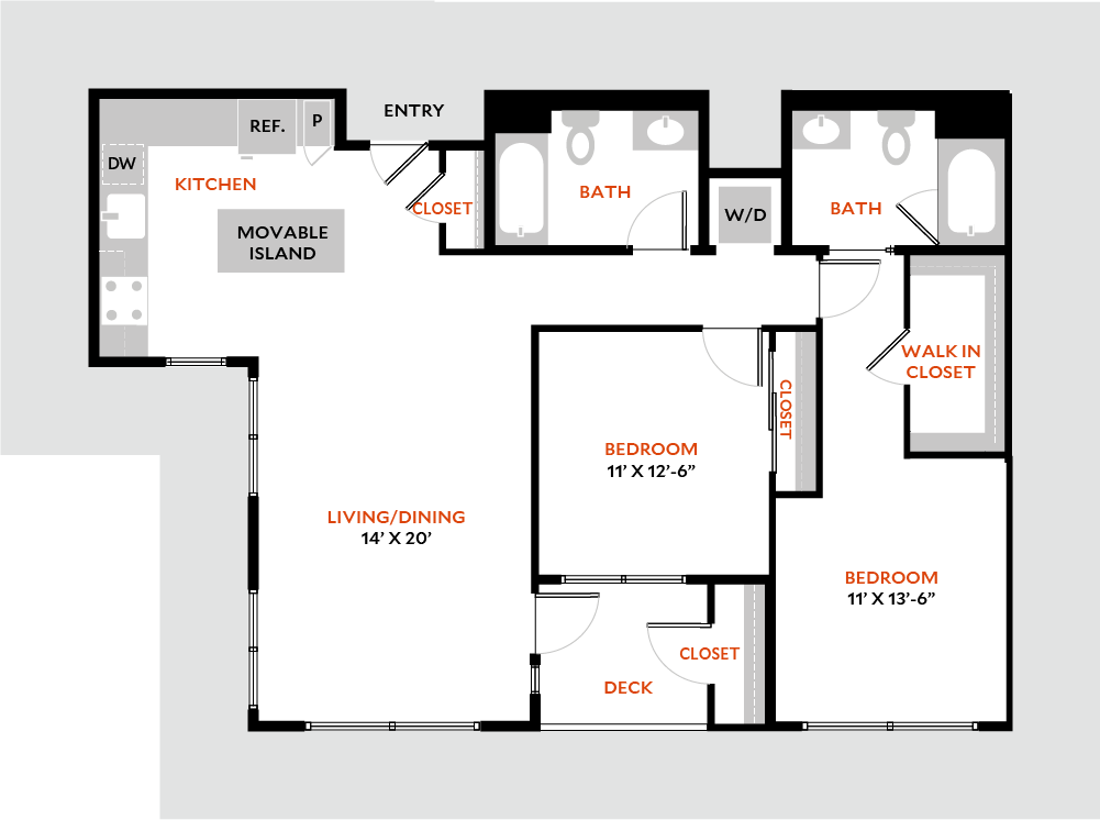 Floor Plan - Plan 2D