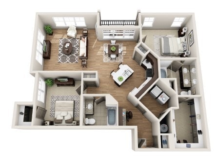 Floor Plan - Palm St. Regis