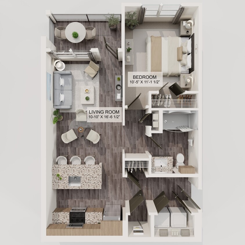 Floor Plan - The Palm (A1) 
