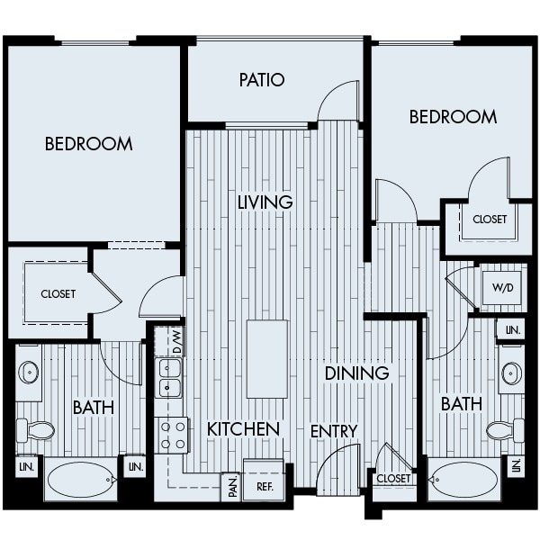 Floor Plan - Plan 2B