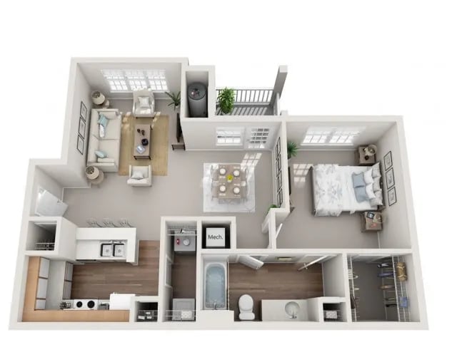 Floor Plan - The Artic