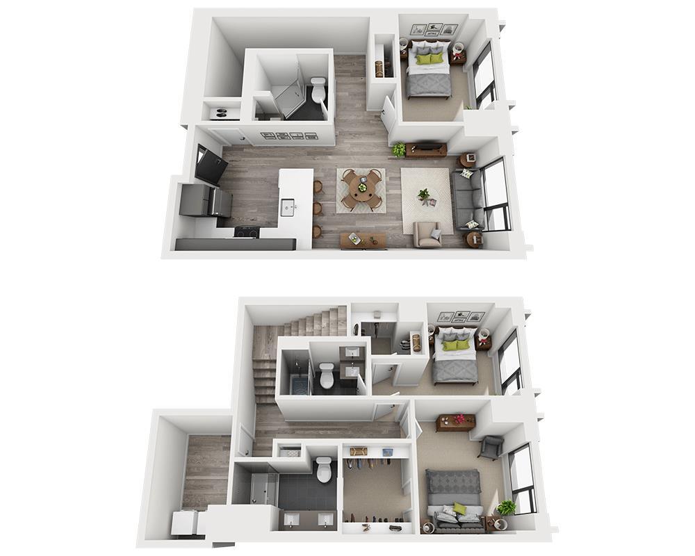 Floor Plan - Three Bedroom C3C