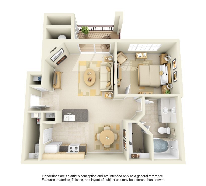 Floor Plan - A1 - Aspen
