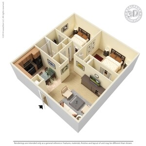 Two Bedroom Large - Two Bedroom Large