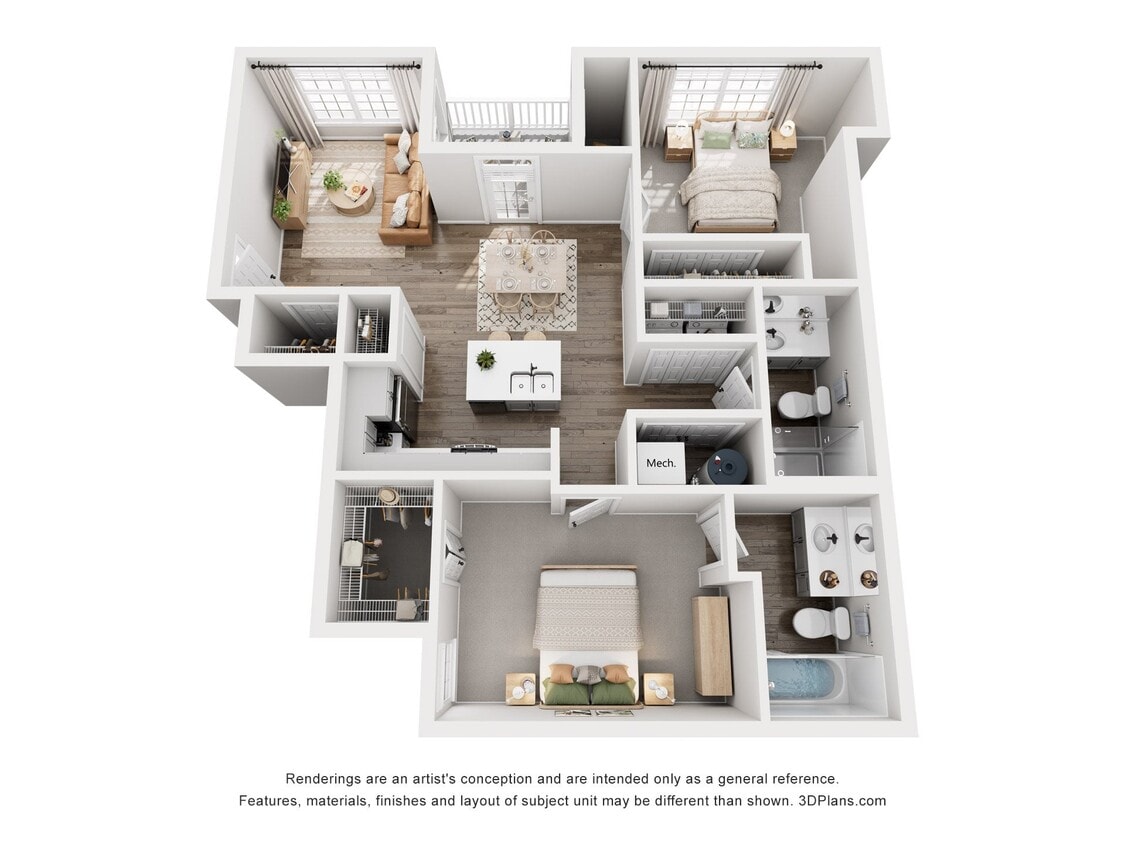 Floor Plan - Corbusier - Premium