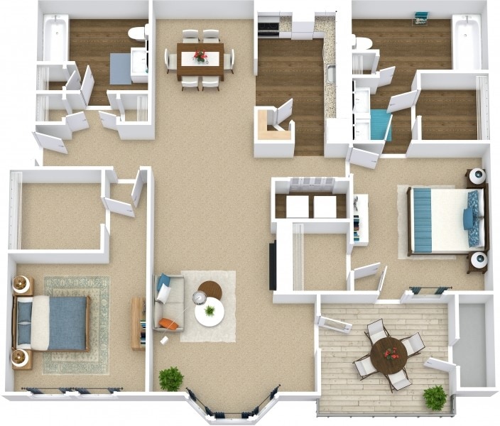 Floor Plan - The Fairway