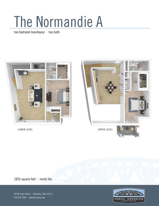 Floor Plan - Normandie A