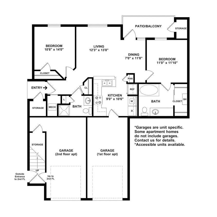 Floor Plan - The Mainstreeter