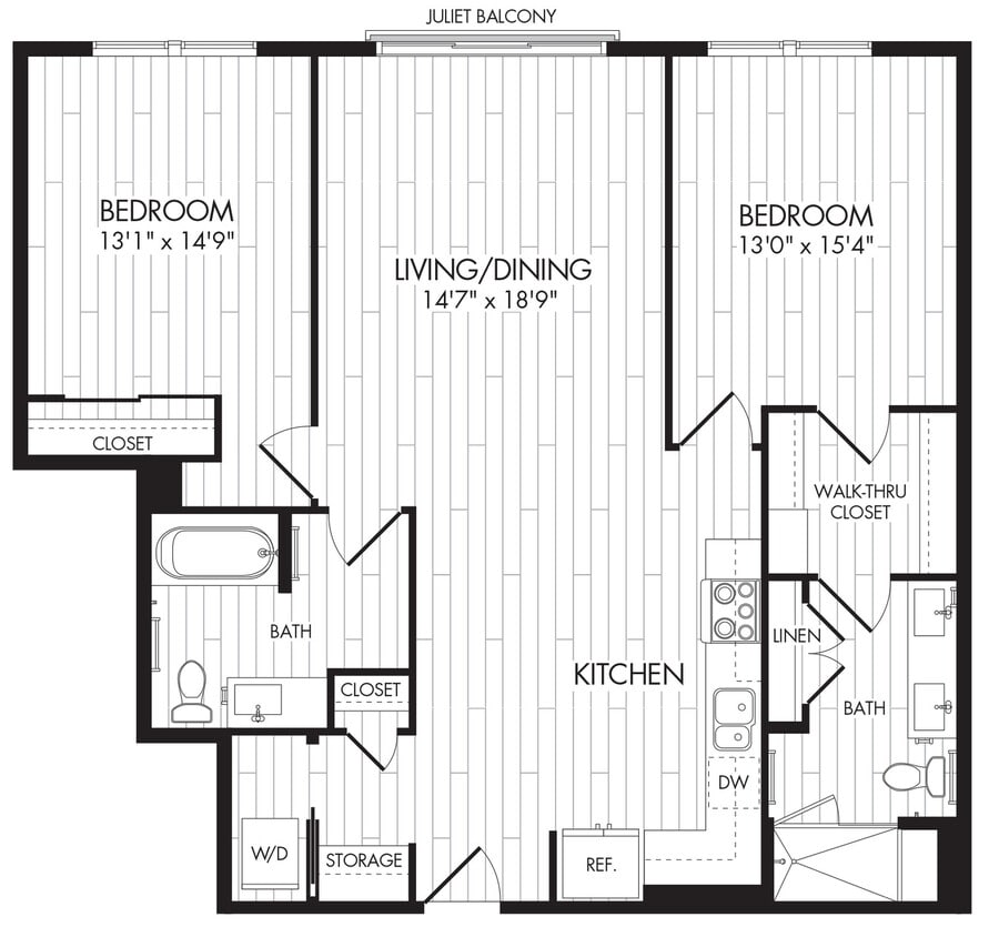 Floor Plan - 7575 - 2F