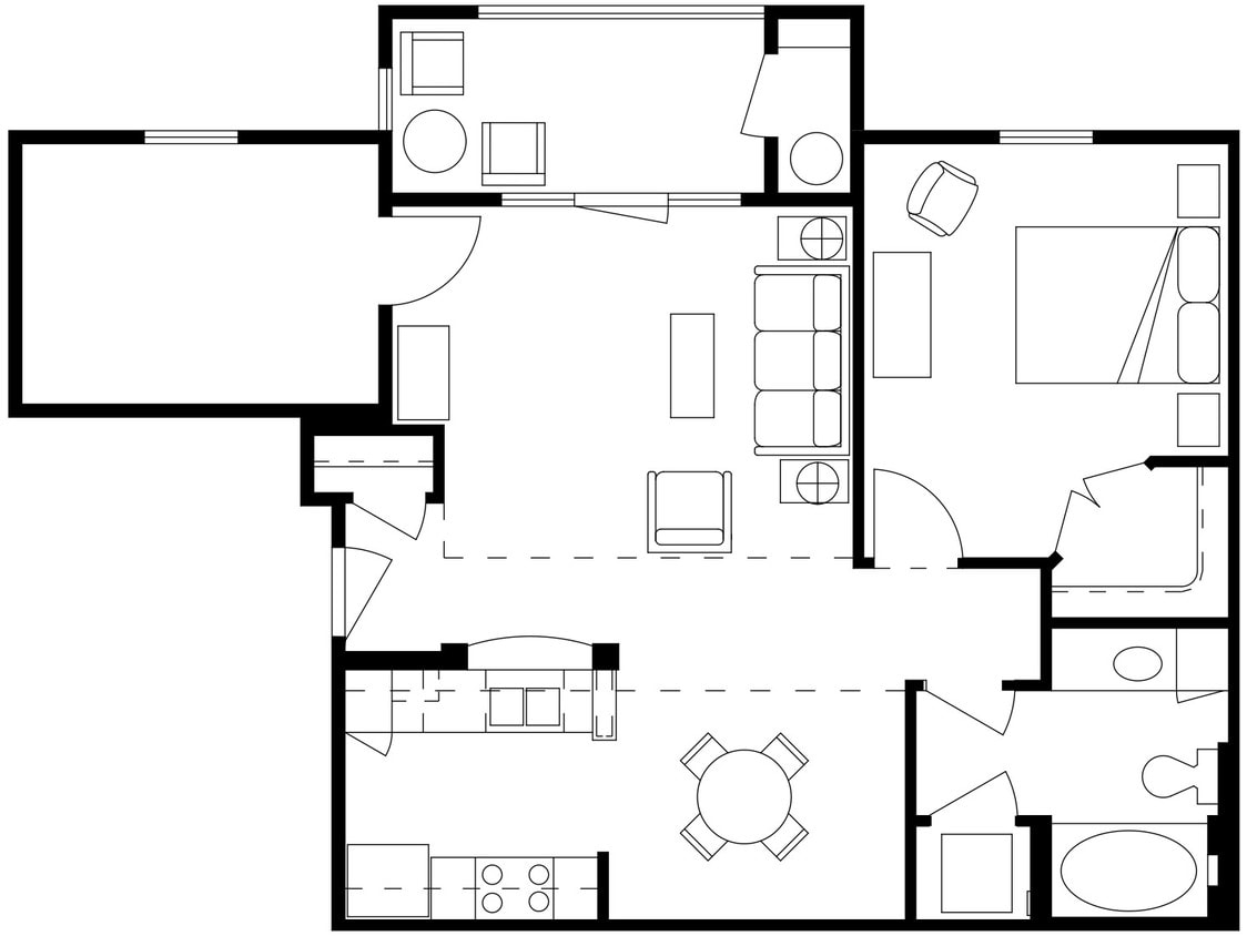 Floor Plan - Tower Deluxe Single
