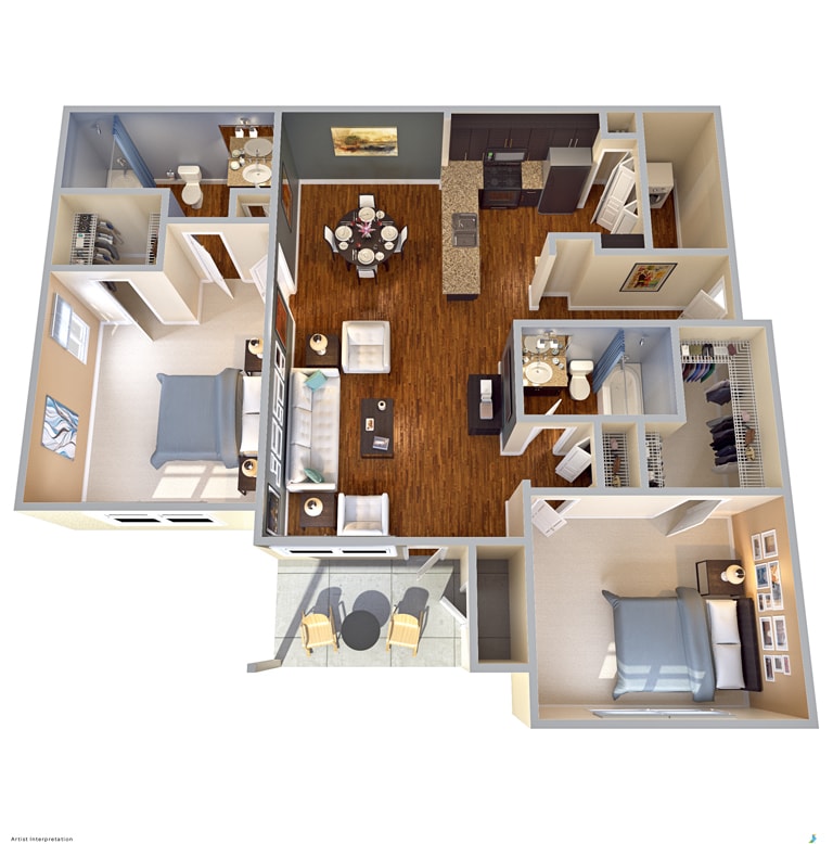 Floor Plan - The Appaloosa