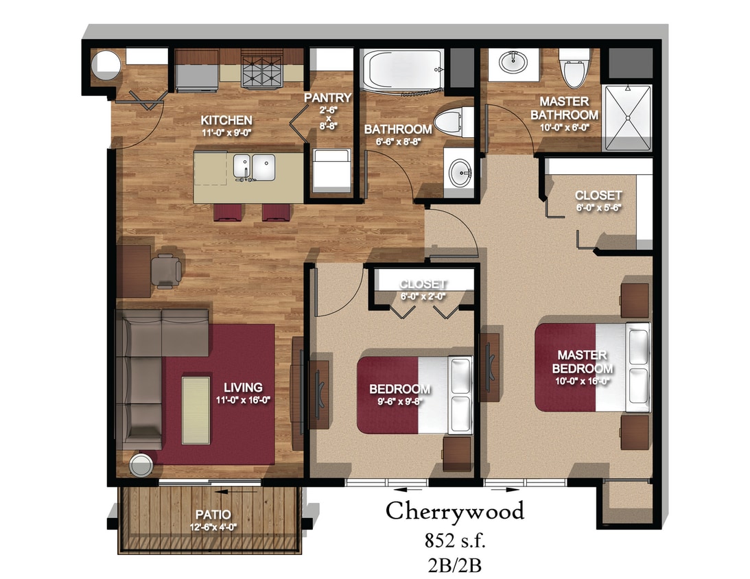 Floor Plan - Cherrywood 3rd Floor Vault