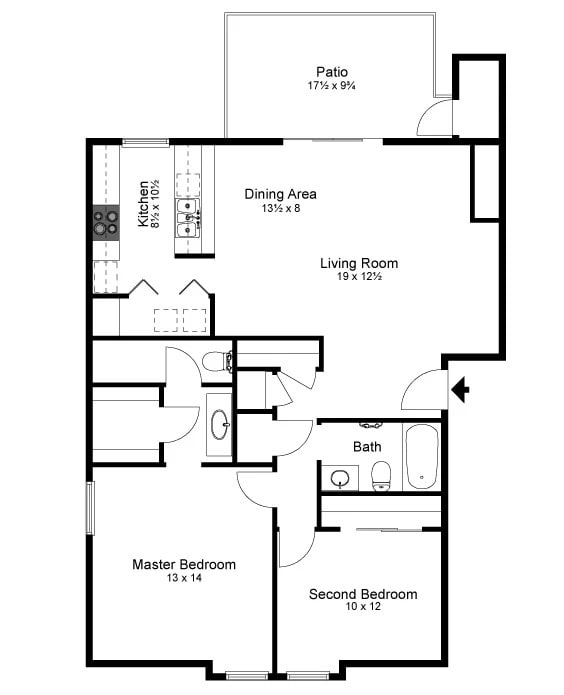 Floor Plan - 2B