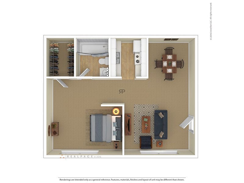 Floor Plan - 1x1s