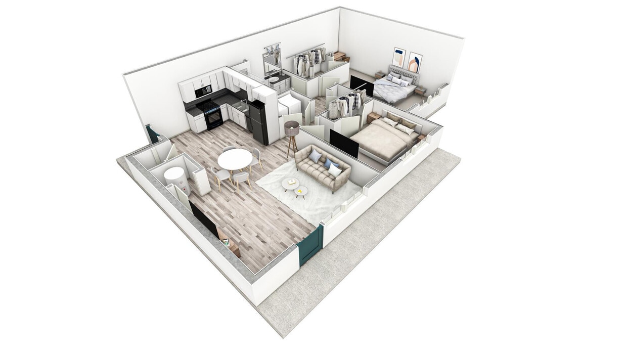 Floor Plan - 2-1 BR Premier Retreat Summit