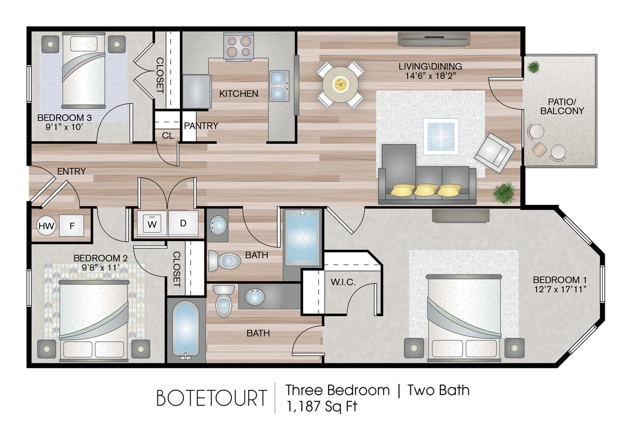 1187 Square Feet - Botetourt