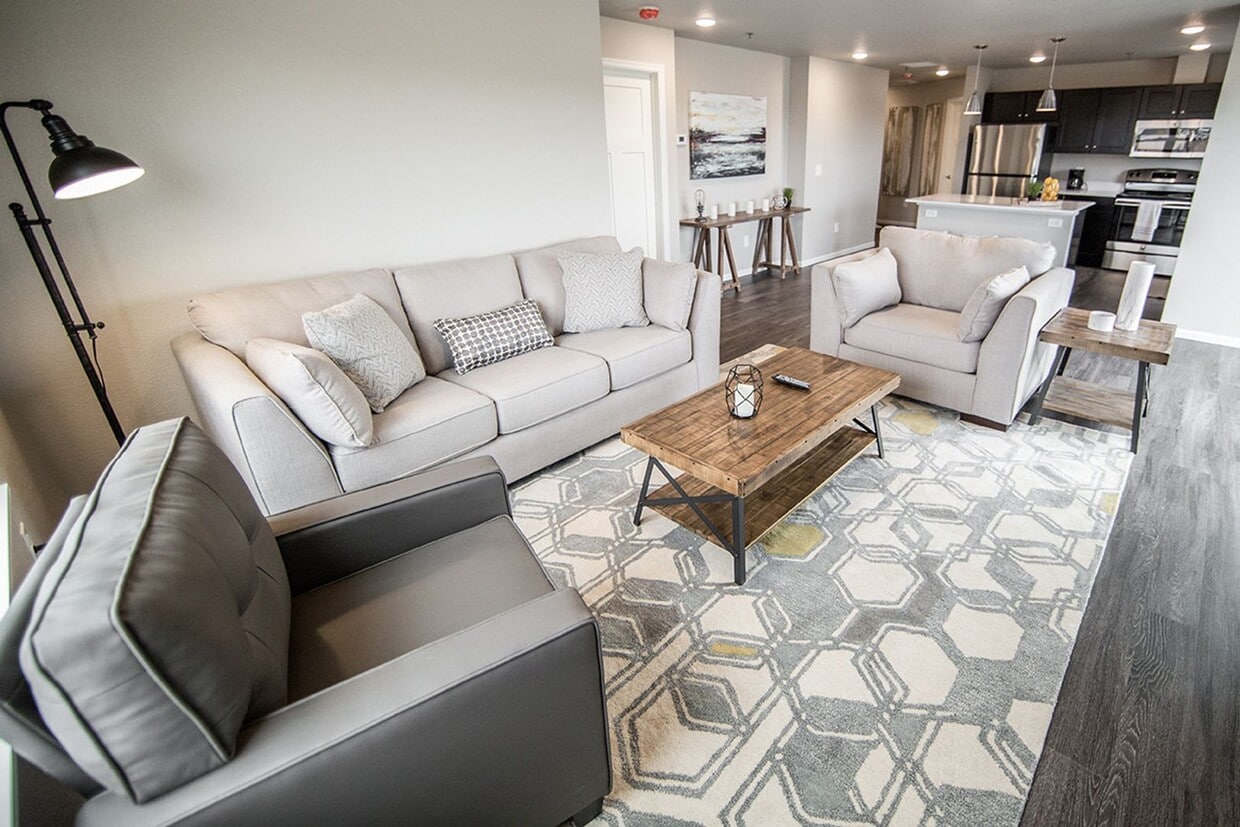 Floor Plan - 2bed - 2 Bath - Smaller (2C1)